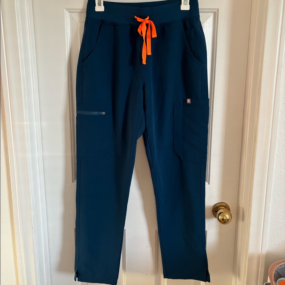 High waisted yola skinny Figs scrub pants